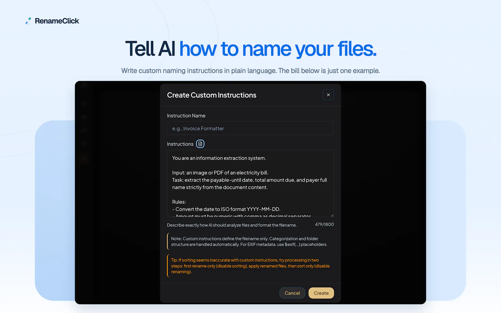 RenameClick screenshot 8