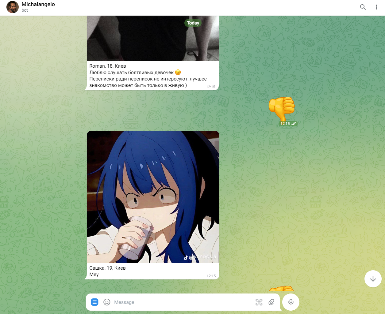 Telgraf dating bot media 2