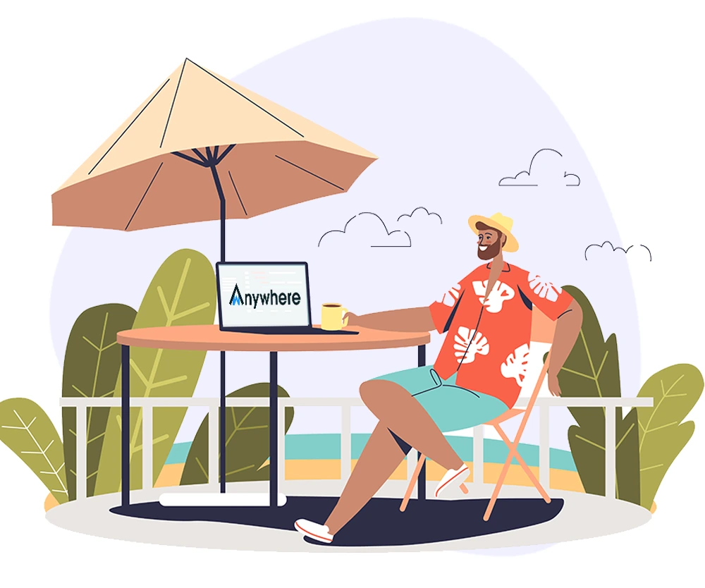 wAnywhere - Main product screenshot demonstrating key features and user interface