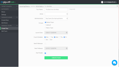 Gigwell Ticket Counts Pro gallery image