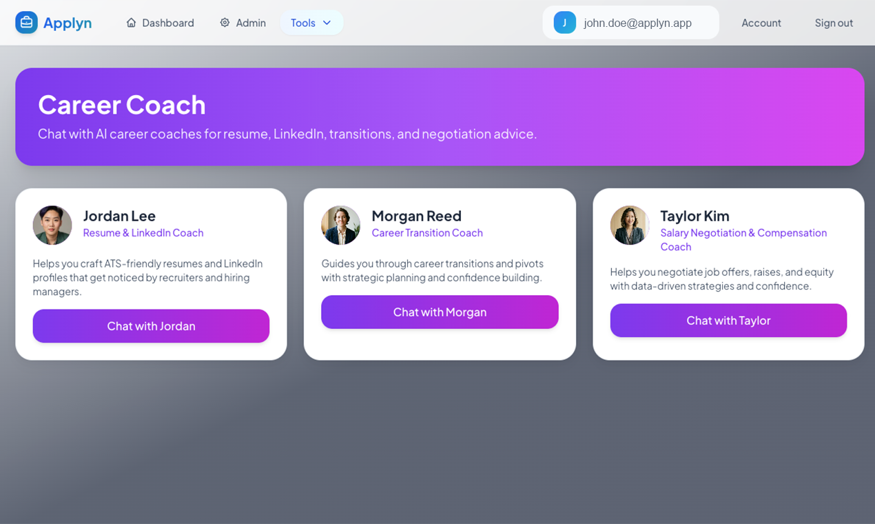 Applyn - Screenshot 3 showing product features and functionality