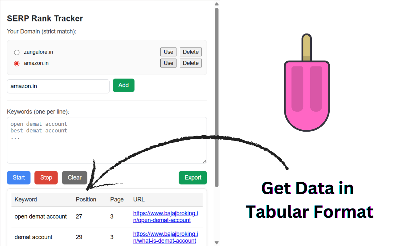 Keyword Rank Tracker (SERP Rank Tracker) gallery image
