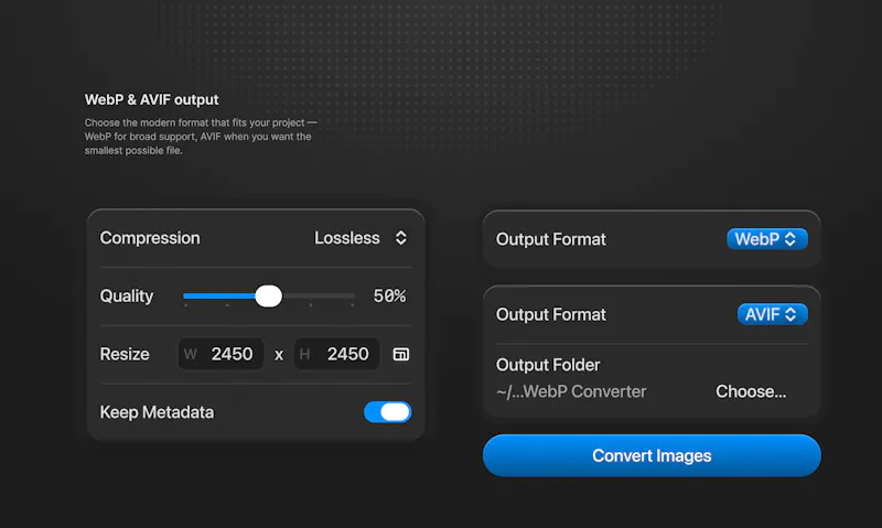 TinyWebP screenshot 4