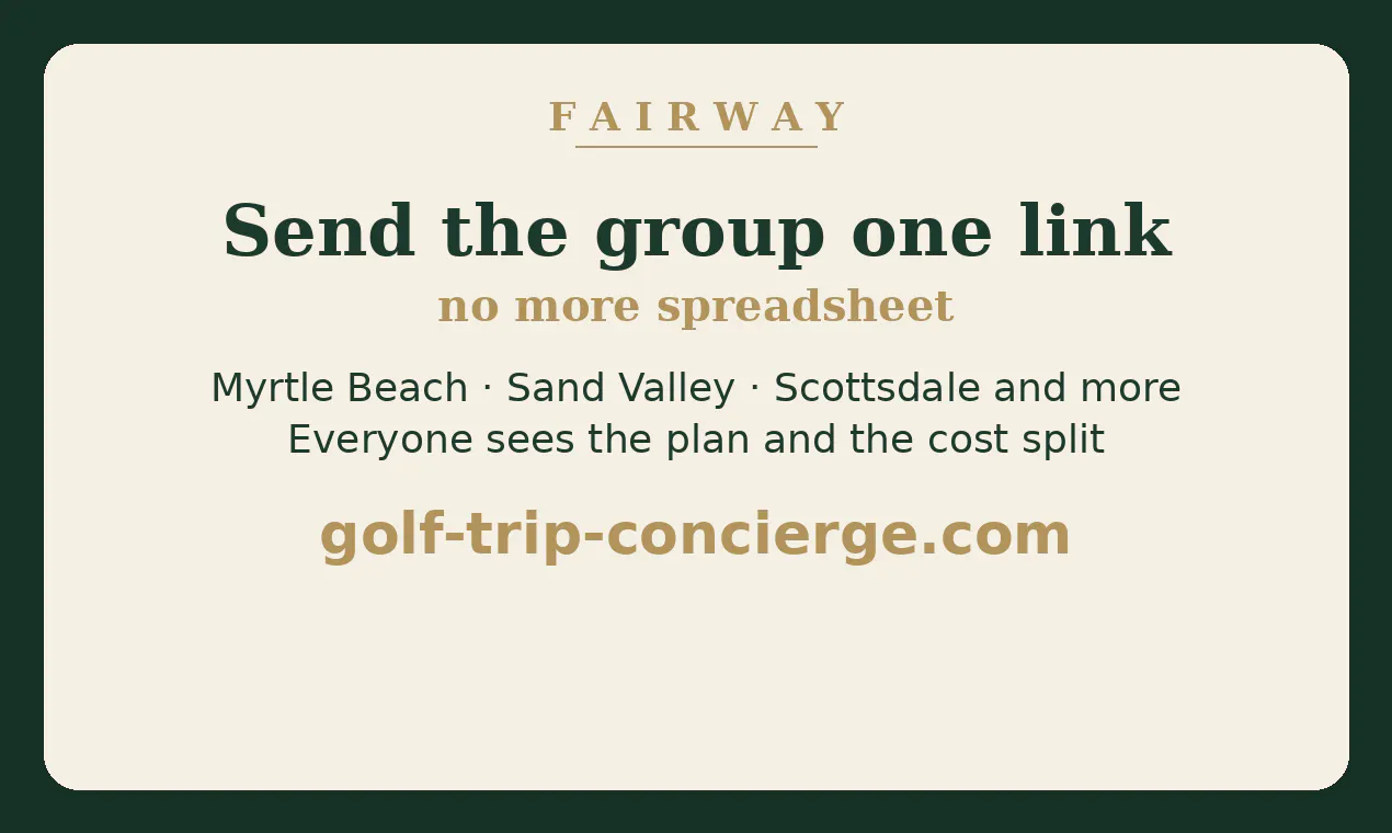 Fairway - Golf Trip Concierge gallery image