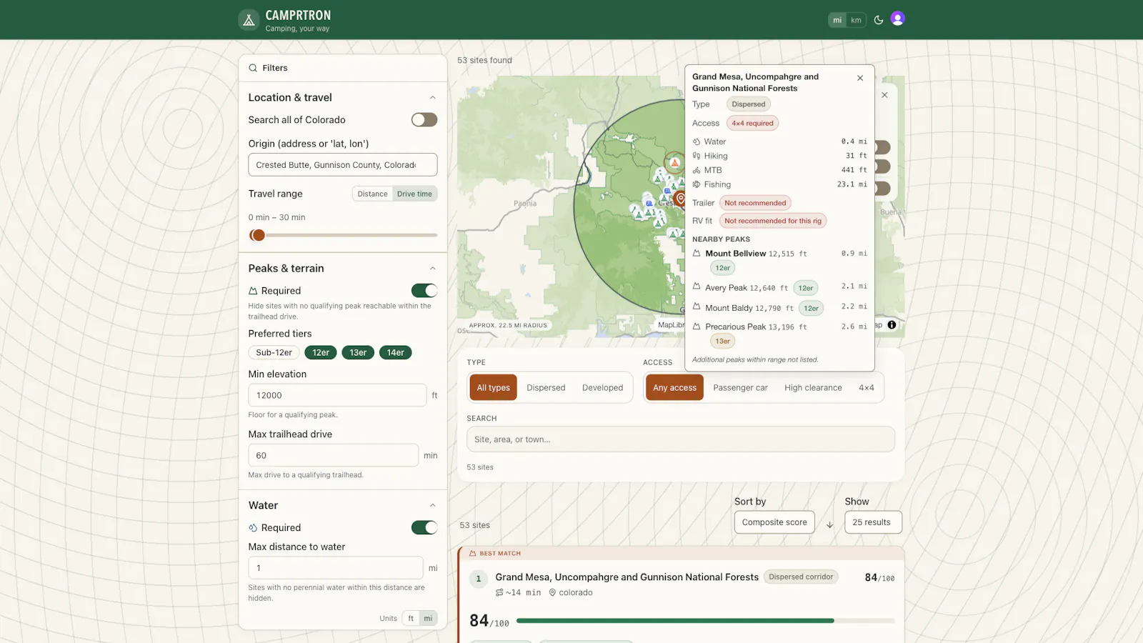Camprtron screenshot 3