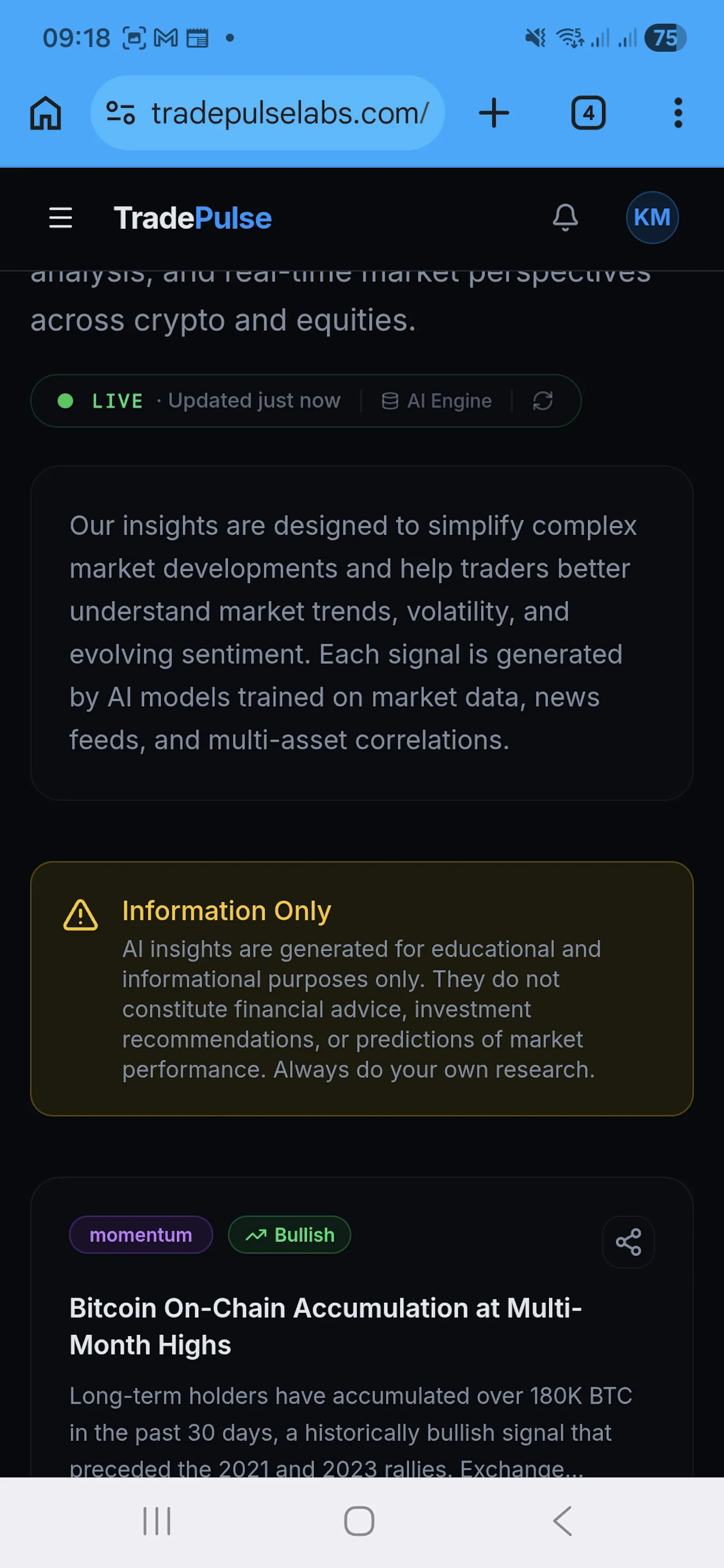TradePulse screenshot 4