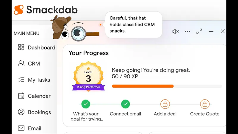 Smackdab CRM screenshot 1 (video preview)