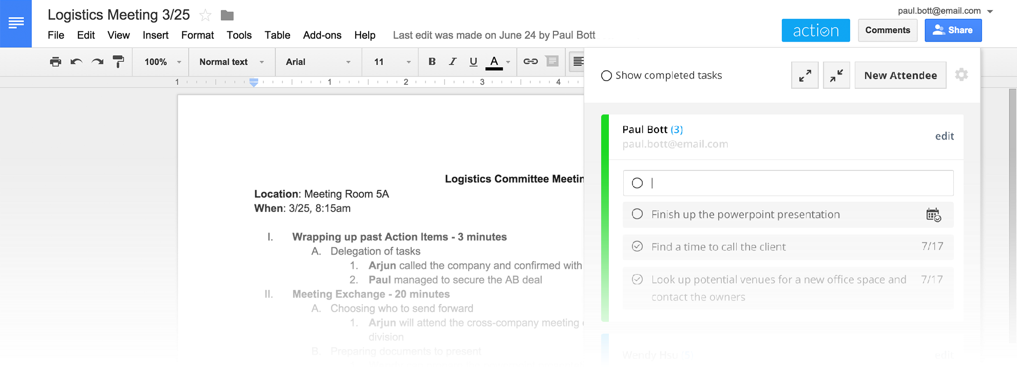 Action gallery image