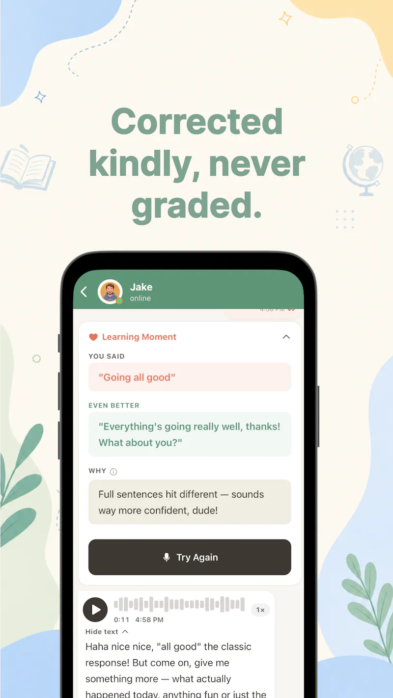 Yapp AI: Whatsapp For English Practice screenshot 3