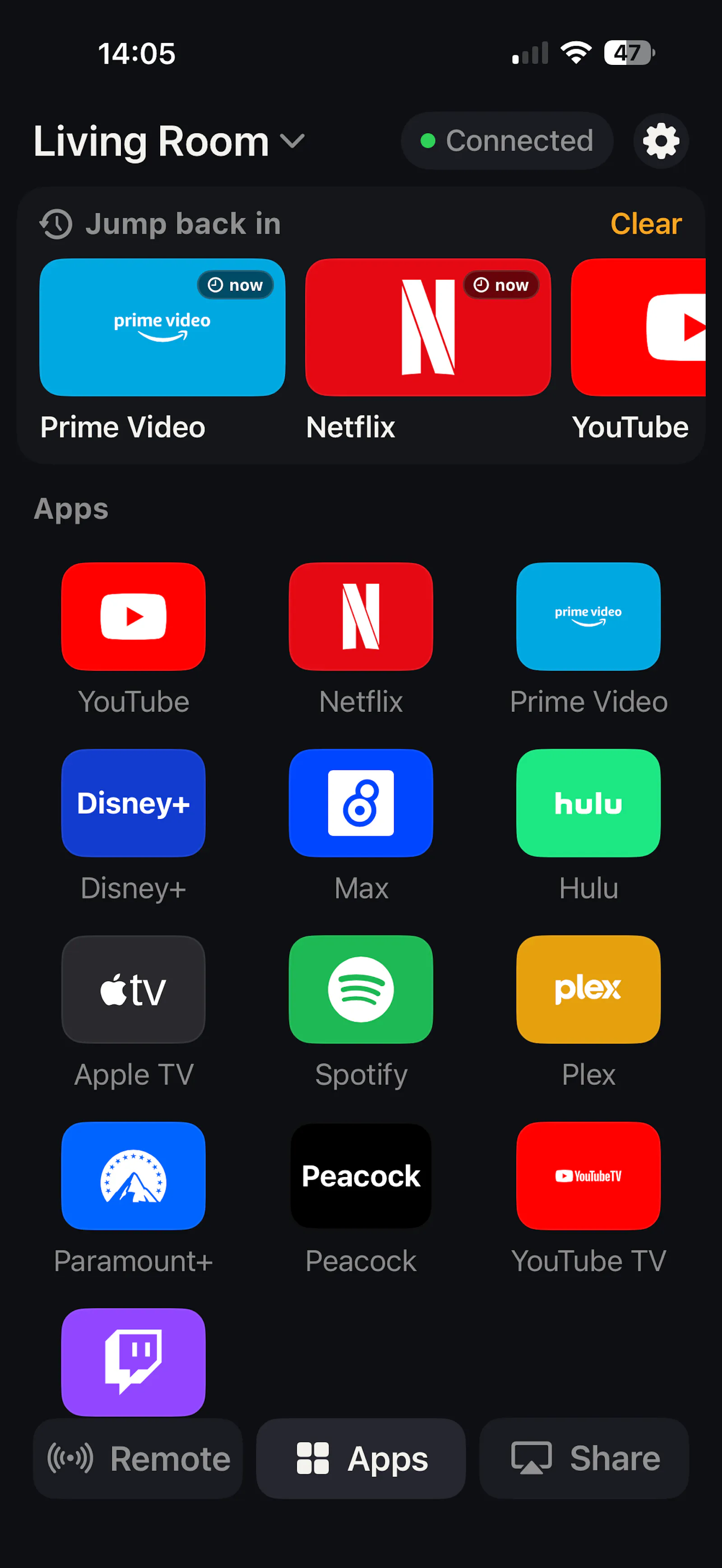 Clicker: TV Remote screenshot 2