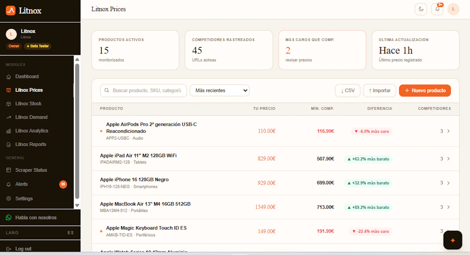 Litnox screenshot 2
