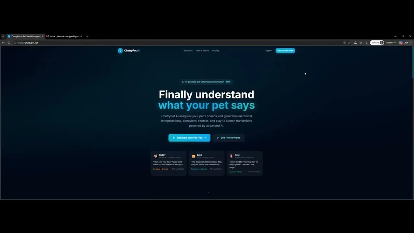 chattypet screenshot 1 (video preview)