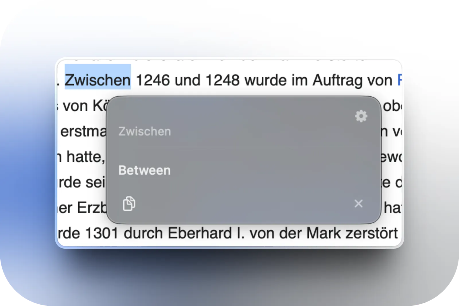 Transl screenshot 2