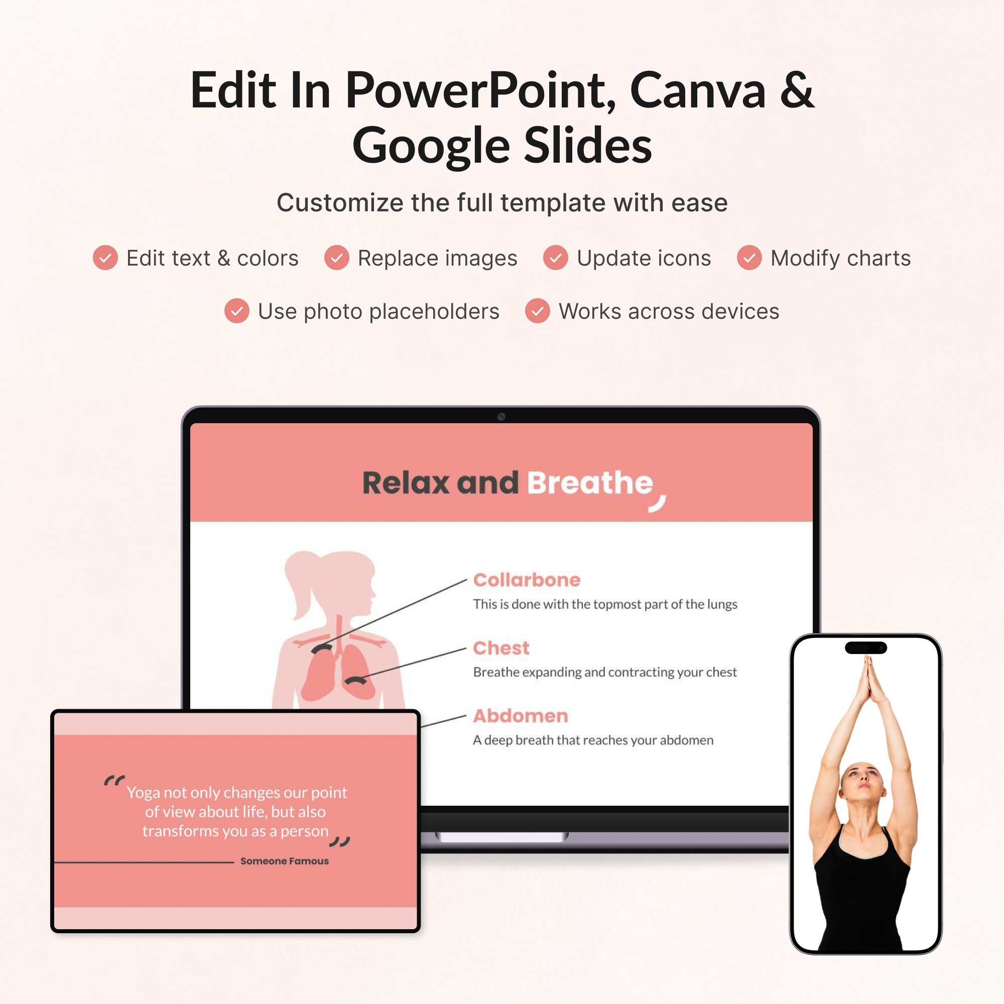 Yoga Day Canva Templates gallery image