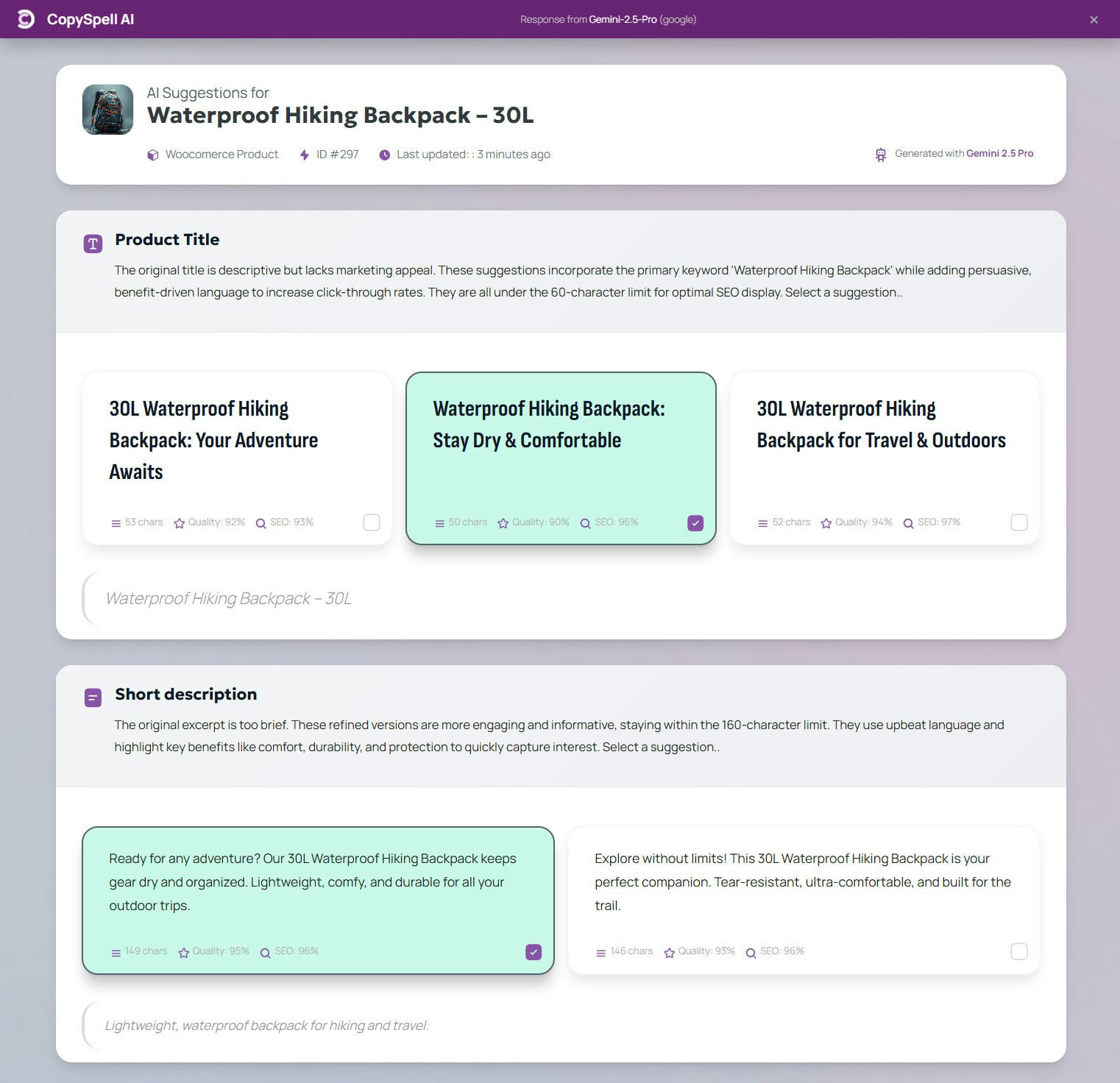 CopySpell AI gallery image