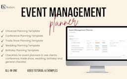 Event Management Planner media 1