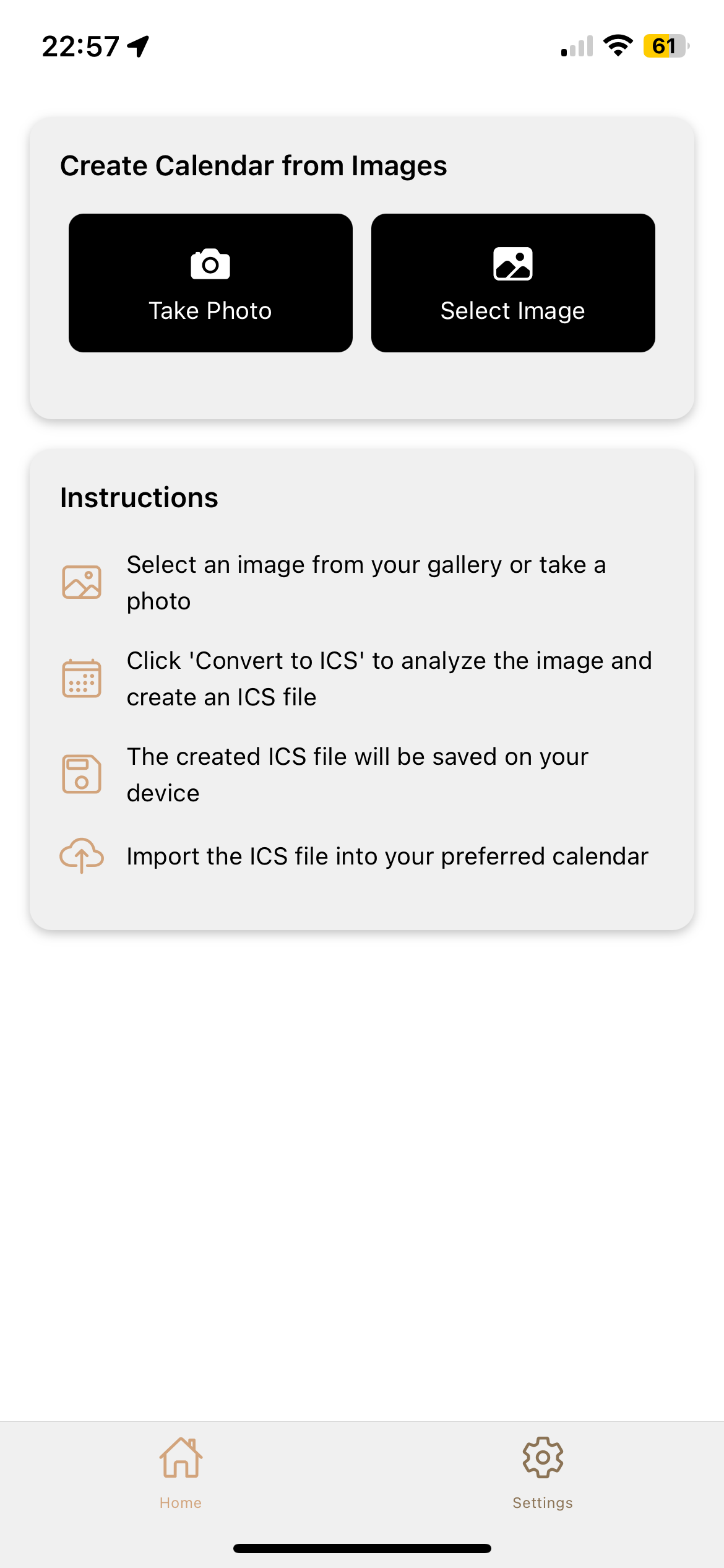 Photo2calendar - iOS medya 1