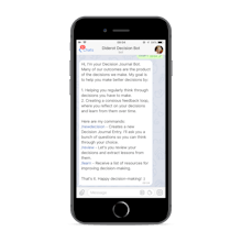 Diderot Decision Journal Bot gallery image