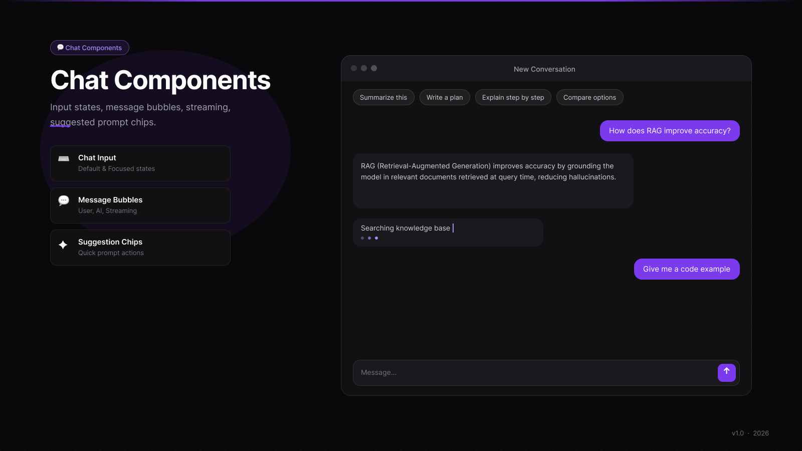 AI Agent UI Kit gallery image