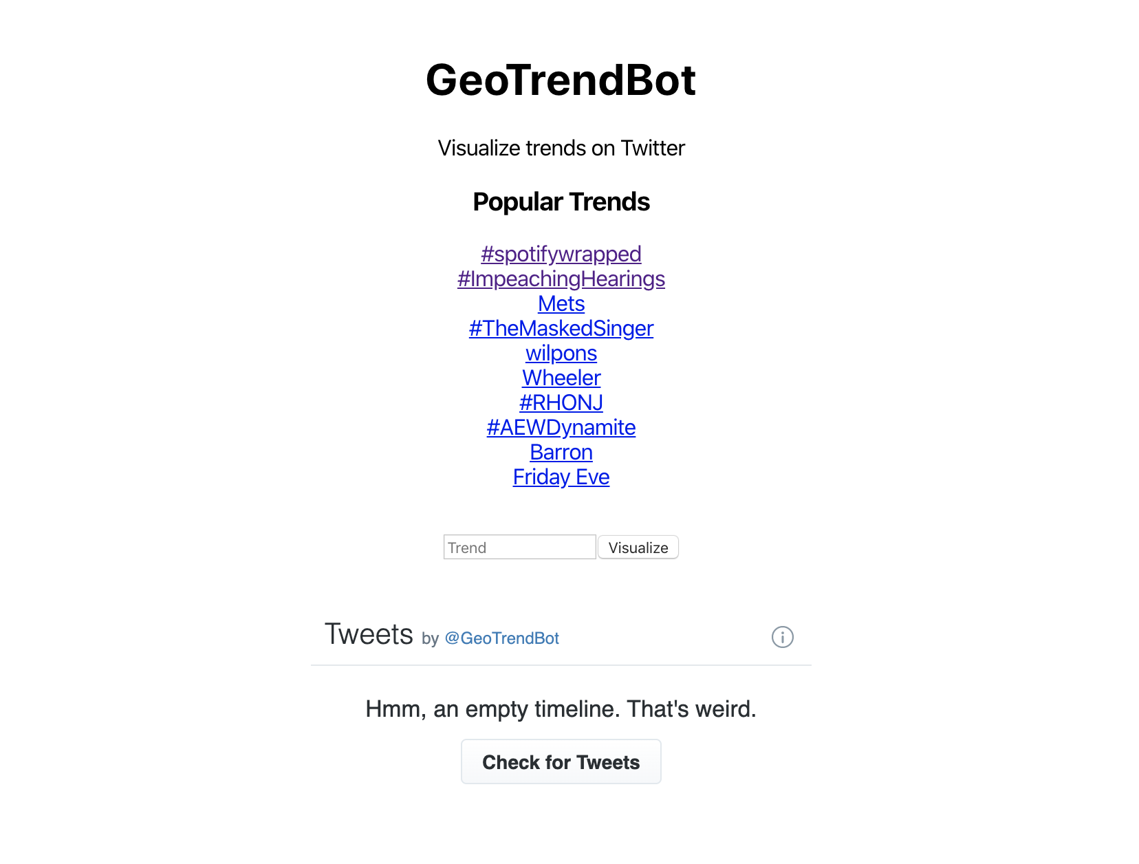 GeoTrendBot gallery image