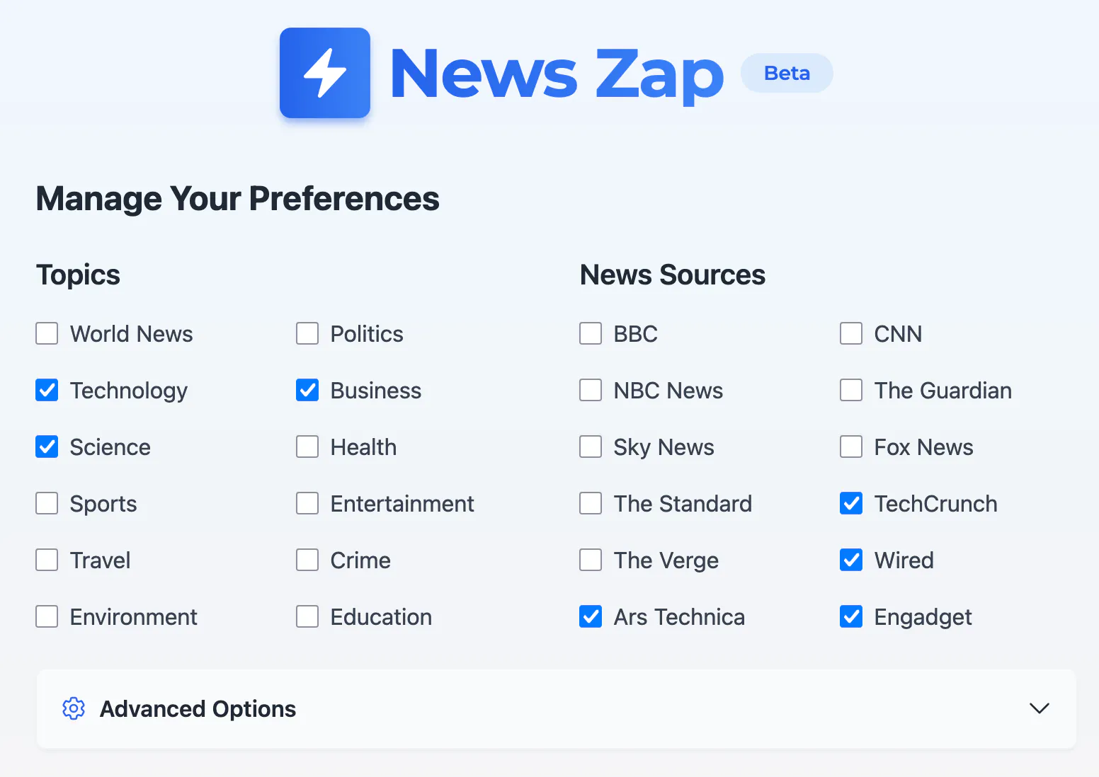 News Zap gallery image