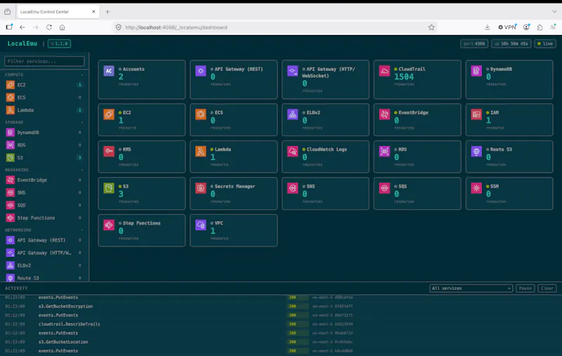 LocalEmu screenshot 1