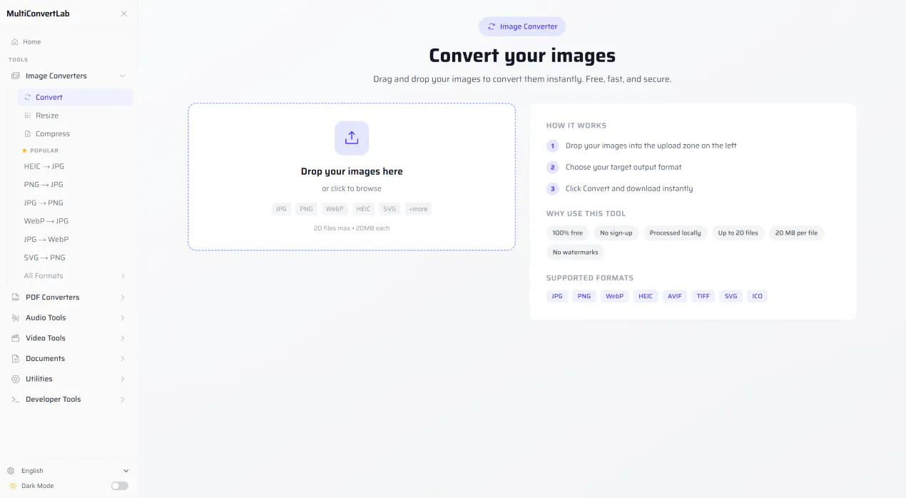 MultiConvertLab gallery image