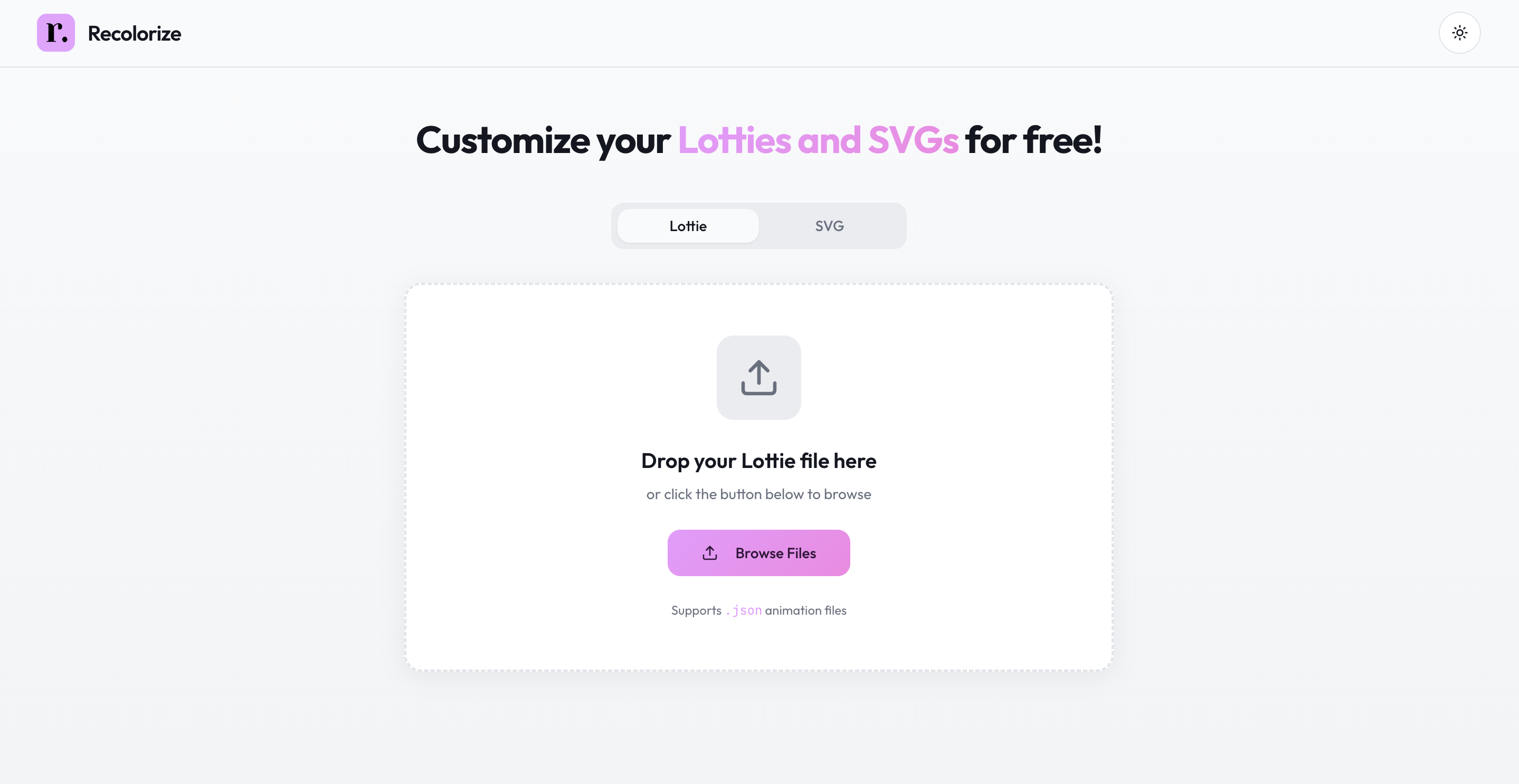 Recolorize gallery image