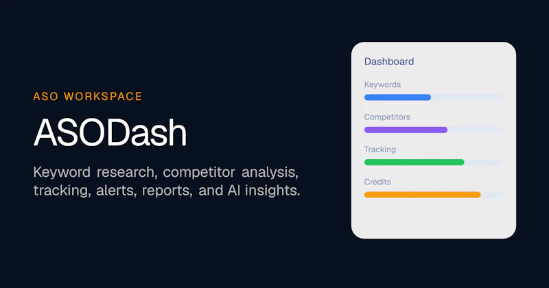ASODash screenshot 2