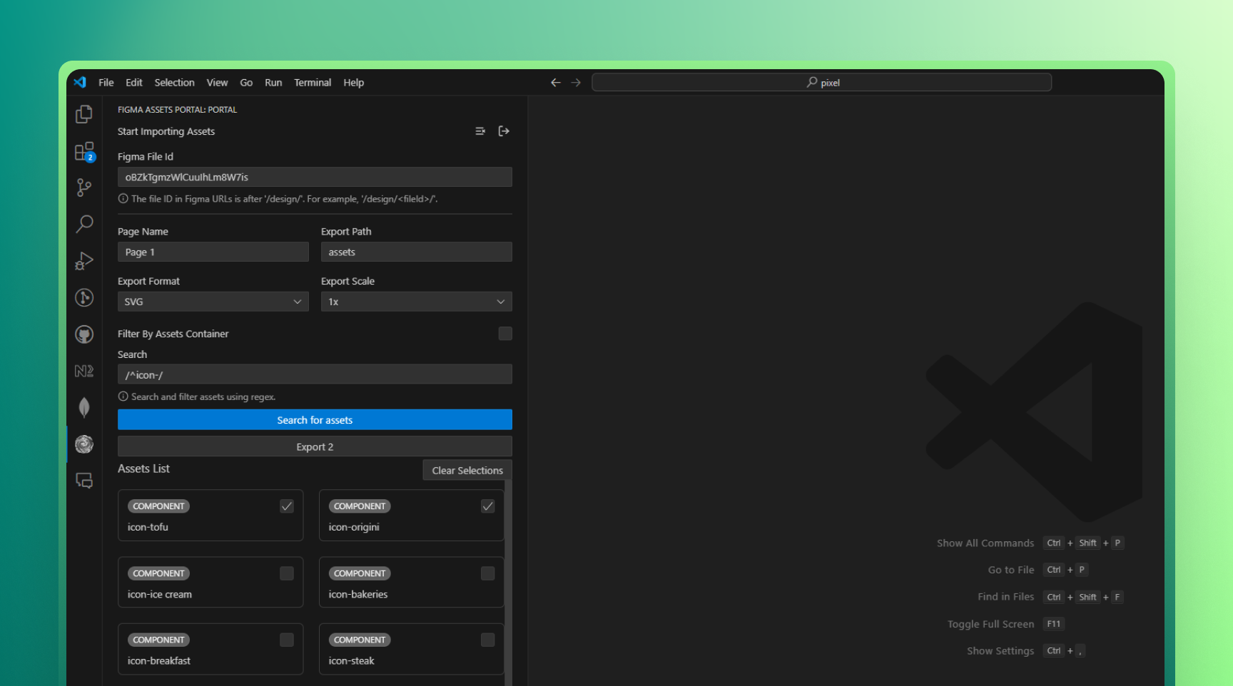 وسائط بوابة أصول FIGMA 3