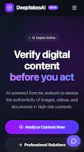 DeepfakesAI – Can You Spot the Fake? gallery image