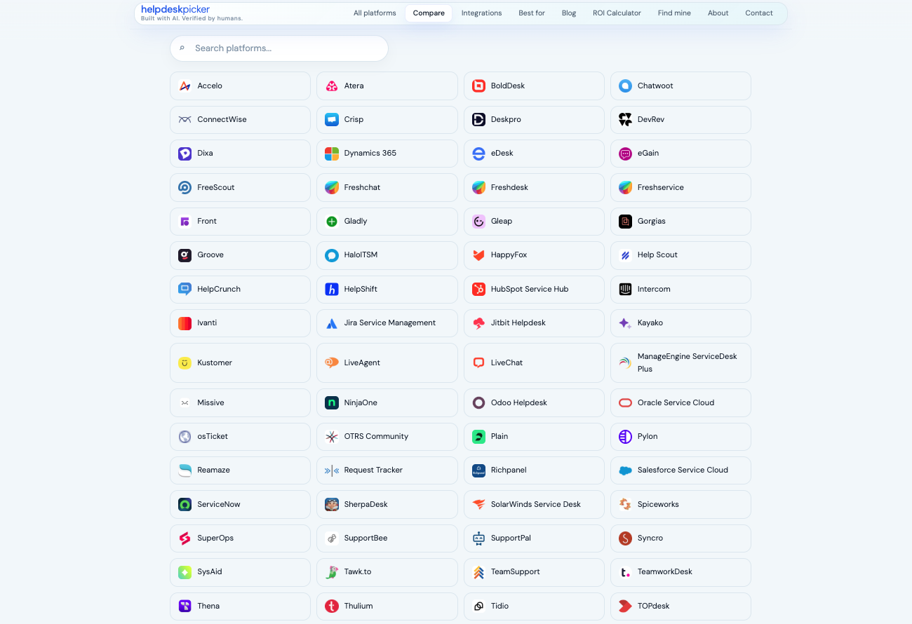 HelpDeskPicker gallery image