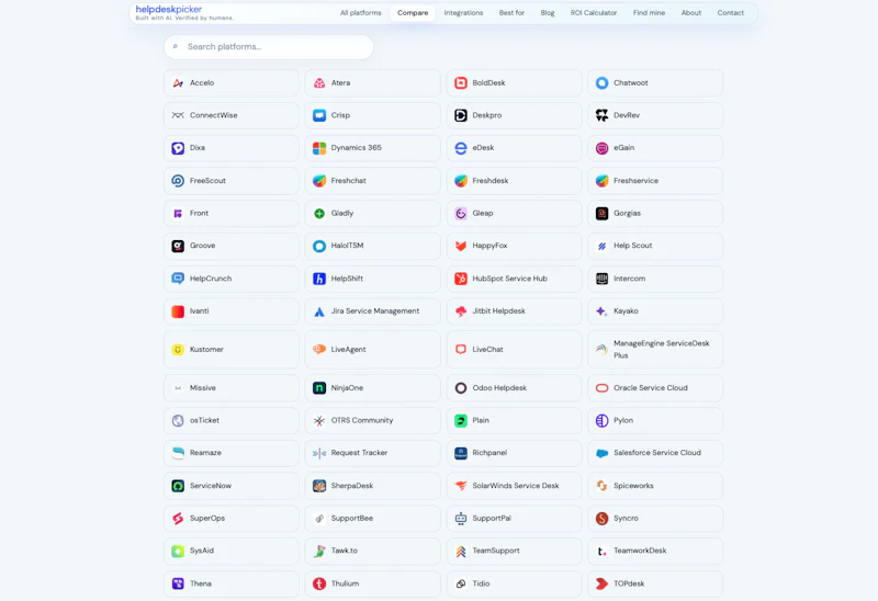 HelpDeskPicker screenshot 3