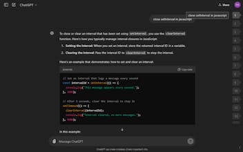 ChatGPT Mess Scout gallery image