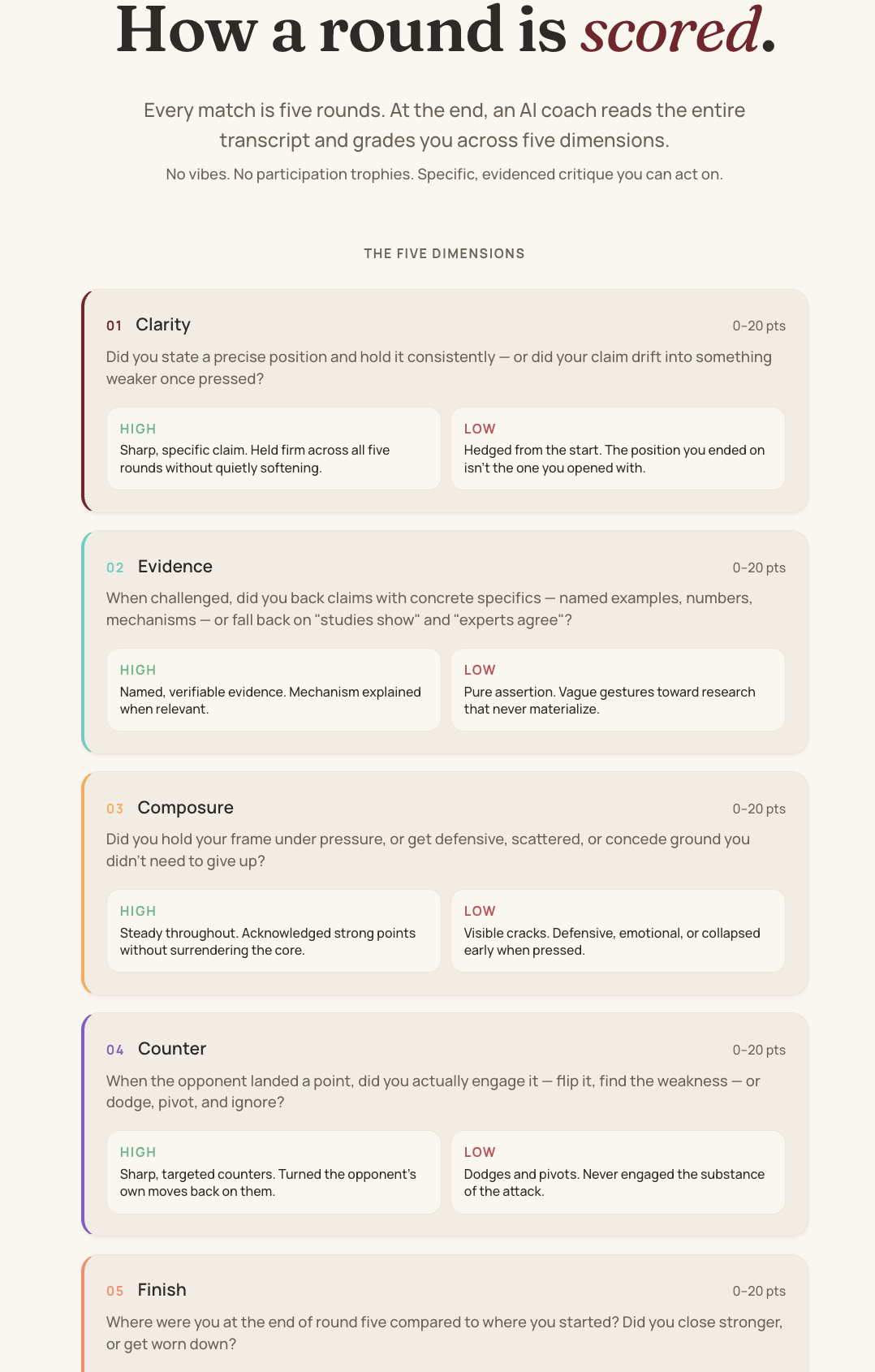 Spar — Train your thinking with AI gallery image
