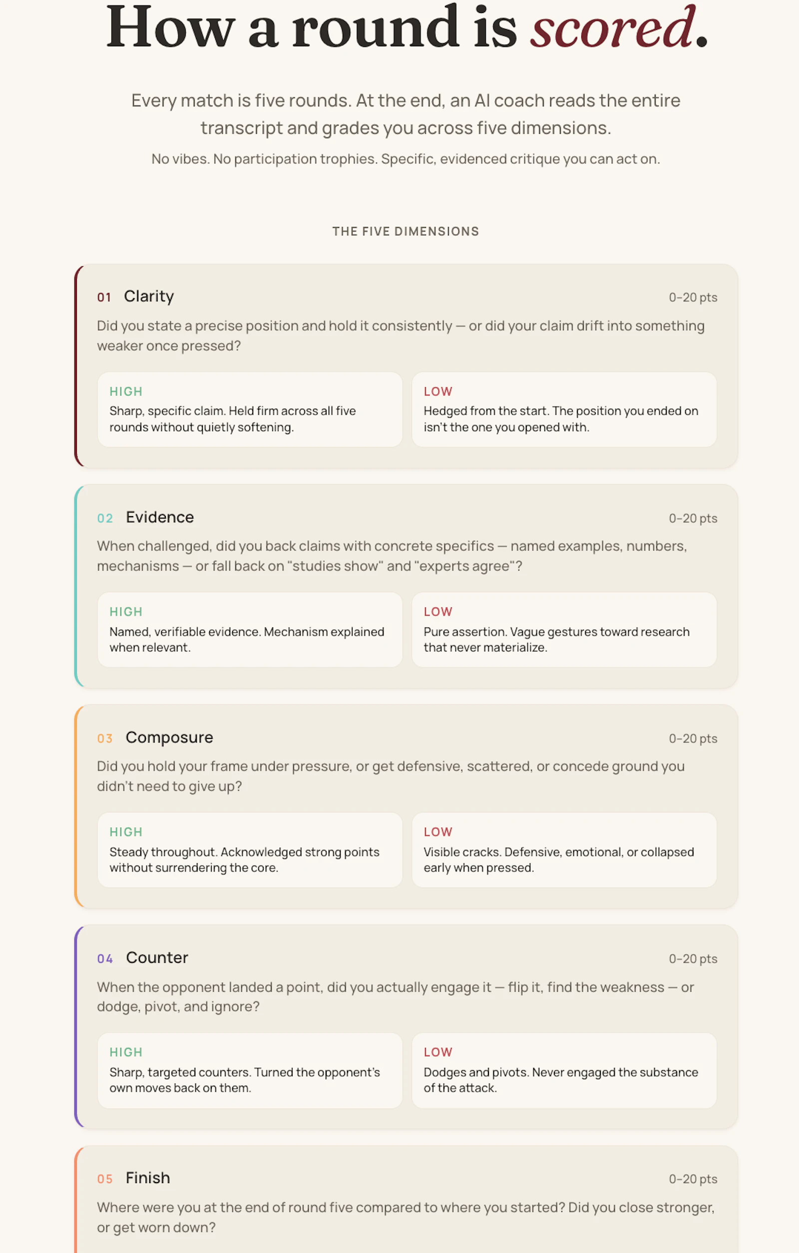 Spar — Train your thinking with AI screenshot 2