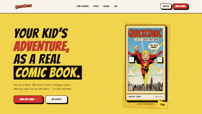 QuickComic screenshot 2