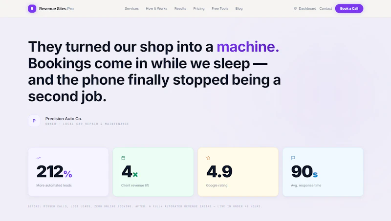 Revenue Sites Pro screenshot 3