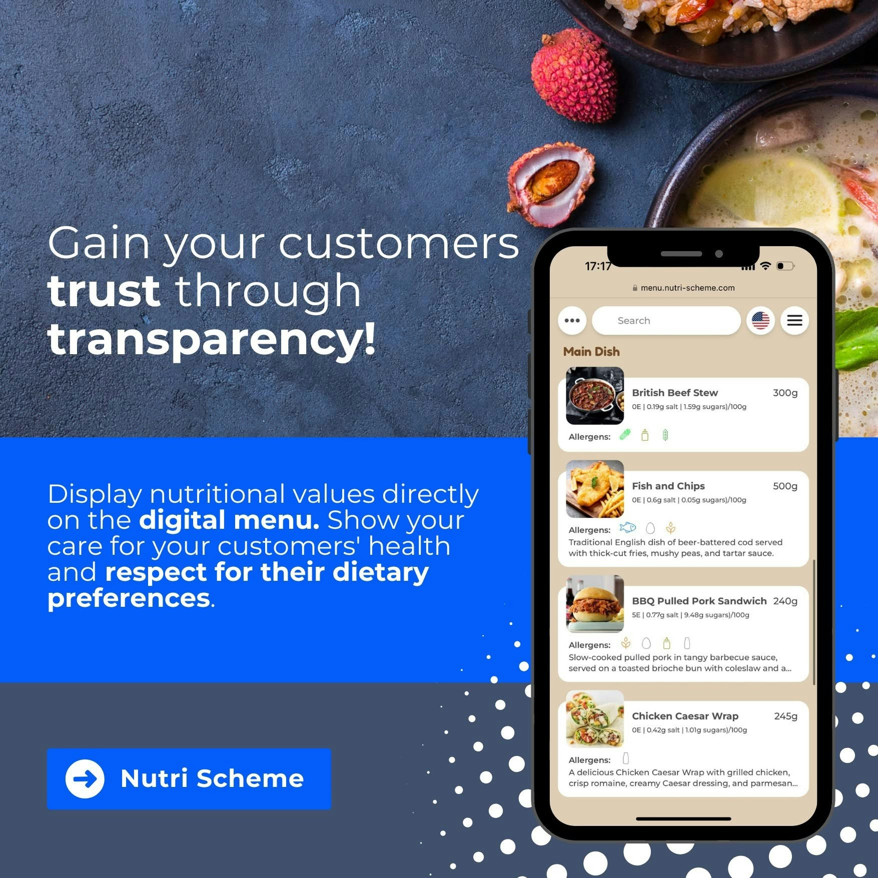 Media Nutric - Kalkulator Fakta Pemakanan |Label Pemakanan |Menu digital 3
