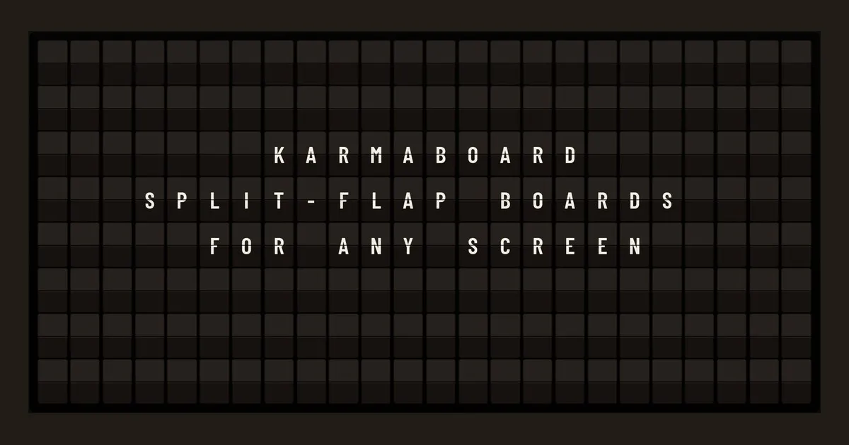 KarmaBoard gallery image