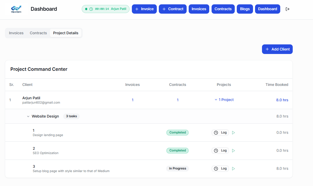 Gigledger gallery image