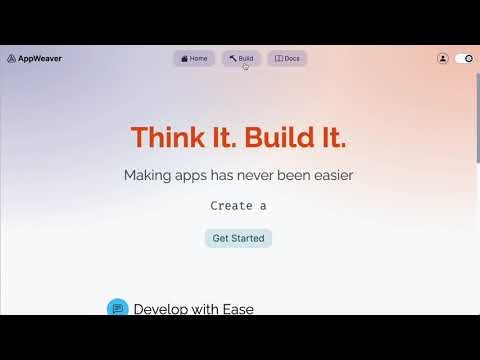 startuptile AppWeaver-Transform your ideas into apps with our AI assistant