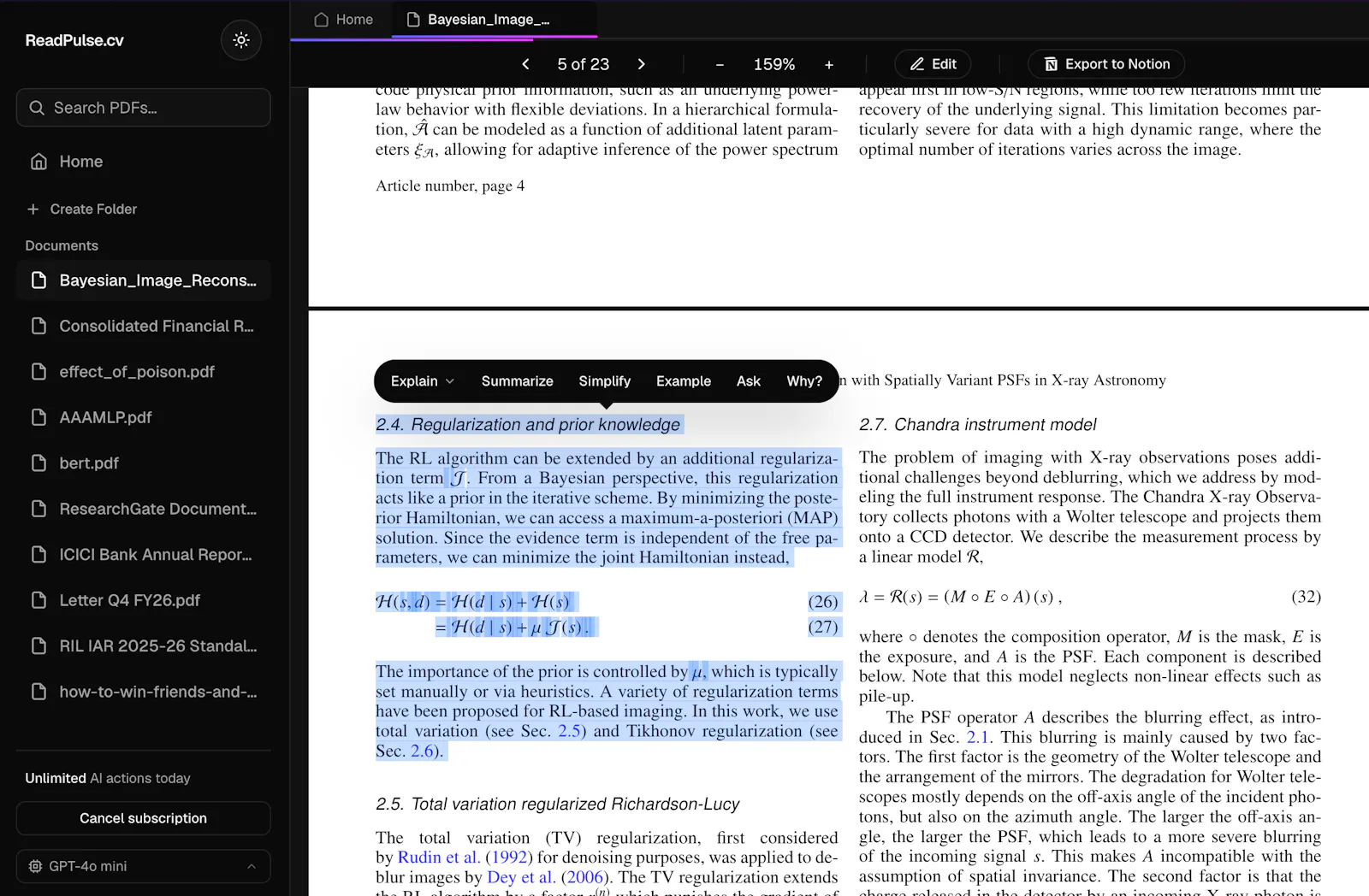 ReadPulse.cv screenshot 6