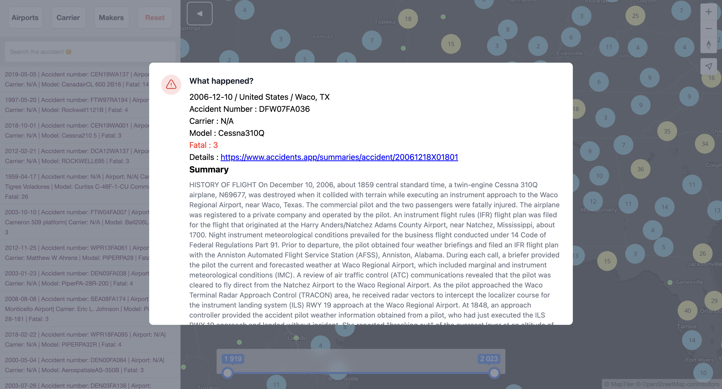 Skyincidentmap.com media 4