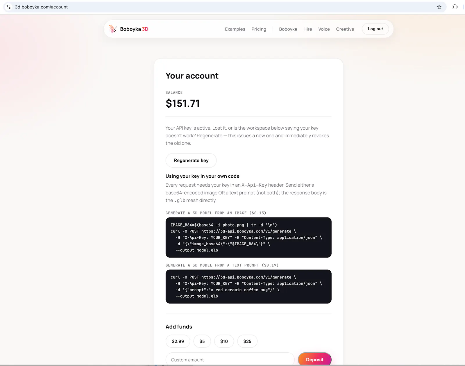 Boboyka 3D - Img-to-3D generator API screenshot 6
