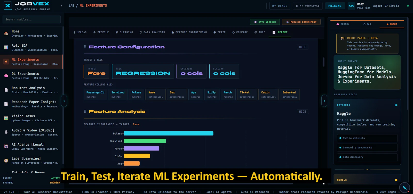 Jorvex — Data Analysis Engine screenshot 4
