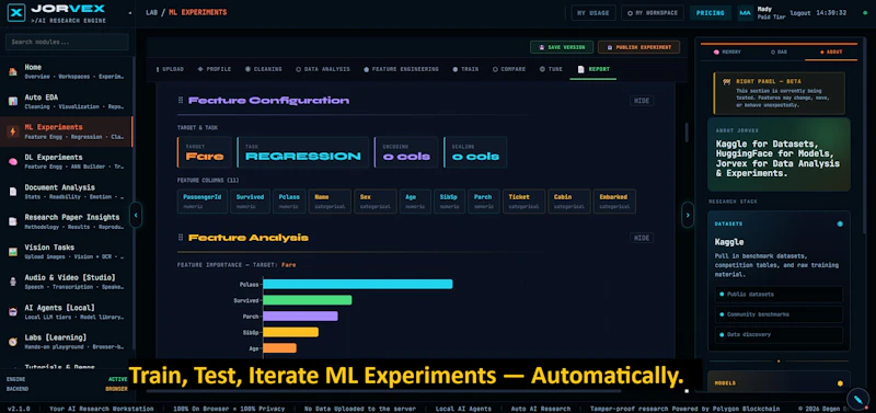 Jorvex — Data Analysis Engine screenshot 4