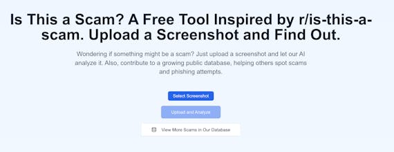 Is This A Scam? - AntiPhish.AI gallery image