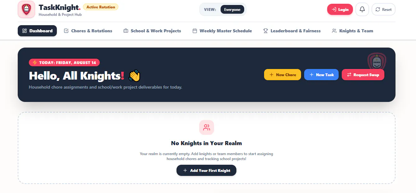 Task Knight screenshot