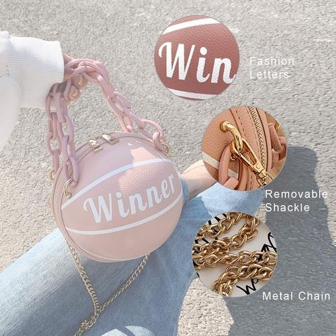 Basketball-shaped Purse For Women gallery image